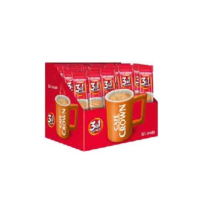 CAFE CROWN 3 IN 1 40X18G ROOD