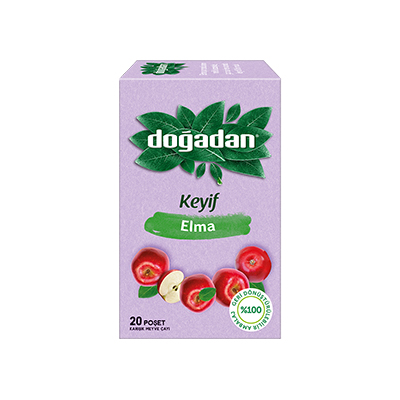 DOGADAN TURK ELMASI KARISIK BITKI CAY 12X20X40GR