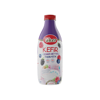 EKER KEFIR BOSVRUCHTEN 6X1L