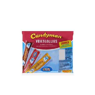 CANDYMAN VRIESLOLLIES  20X50ML