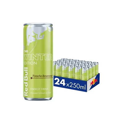 RED BULL EDITION WINTER PISTACHE-BESSEN 24X250ML
