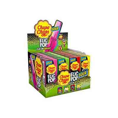CHUPA CHUPS FLIC POPS SOUR 24X14G
