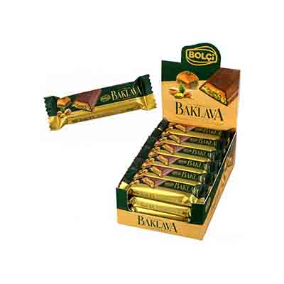 BOLCI BAKLAVA CIKOLATA 24X30GR PISTACHE