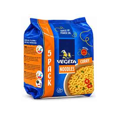 PODRAVKA VEGETA NOODLES CURRY 8X5X75GR