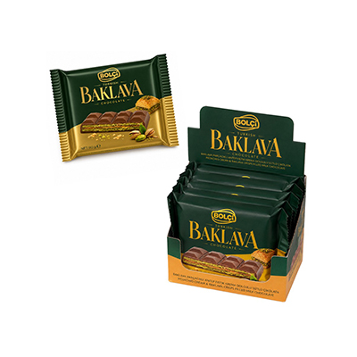 BOLCI BAKLAVA CIKOLATA 5X90GR PISTACHE